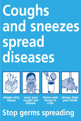 

ESP Creation Coughs And Sneezes Paper Poster (12x18 Inch) Paper Print(18 inch X 12 inch, Rolled)