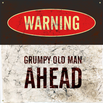 6% OFF on Warning Grumpy Old Man Paper Print(16 inch X 16 inch, Rolled) 6% OFF on Warning Grumpy Old Man Paper Print(16 inch X 16 inch, Rolled)