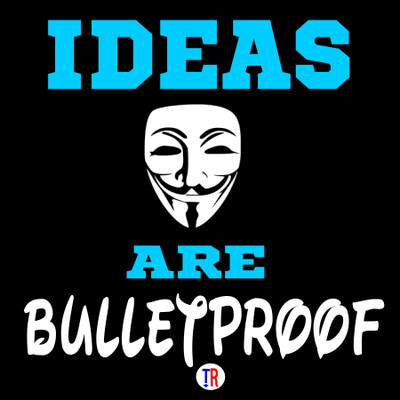

IDEASAREBULLRTPROOF Paper Print(12 inch X 12 inch, Rolled)