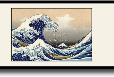 

The Great Wave Art Fine Art Print(10 inch X 14 inch, Framed)
