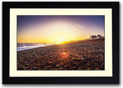 

Sunset In Brighton England Fine Art Print(14 inch X 20 inch, Framed)