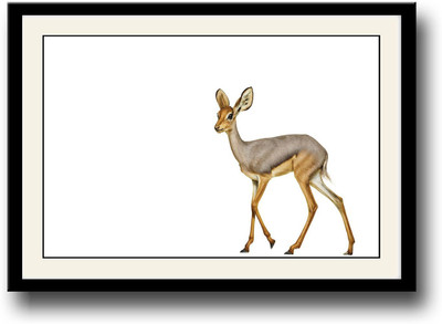 

Amazing deer design Fine Art Print(10 inch X 14 inch, Framed)