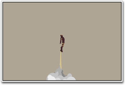 

Iron Man minimalistic Paper Print(12 inch X 18 inch)