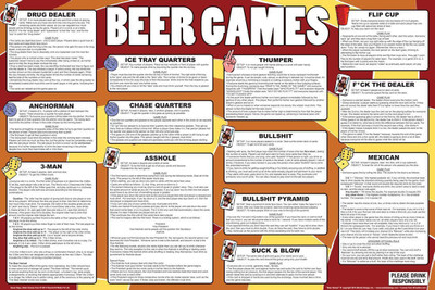 

Posterhouzz Beer Games Poster Fine Art Print(18 inch X 12 inch, Rolled)