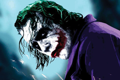 Joker Heath Paper Poster 12"x18" Paper Print(13 inch X 19 inch, Rolled)