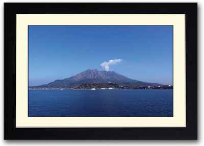 

Volcano Eruption Fine Art Print(14 inch X 20 inch, Framed)