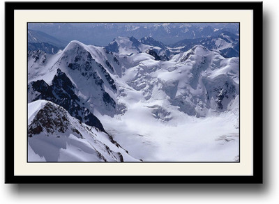 

Snow cold mountains Fine Art Print(10 inch X 14 inch, Framed)