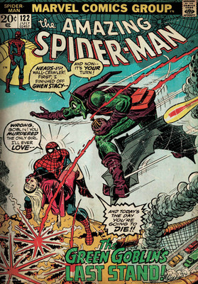 

Spider-man green goblins poster (Officially Licensed) Paper Print(18 inch X 12 inch, Rolled)