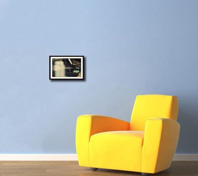 

Vinyl Record Player Music Fine Art Print(10 inch X 14 inch, Framed)