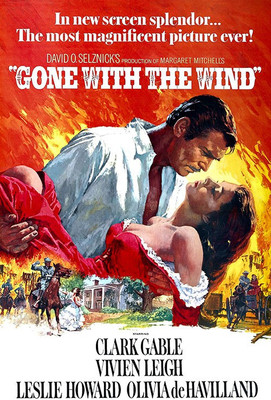 

Posterhouzz Gone With The Wind Poster Fine Art Print(18 inch X 12 inch, Rolled)