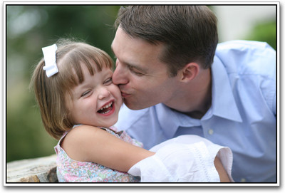 

Cute baby girl with father fabulous Paper Print(12 inch X 18 inch)