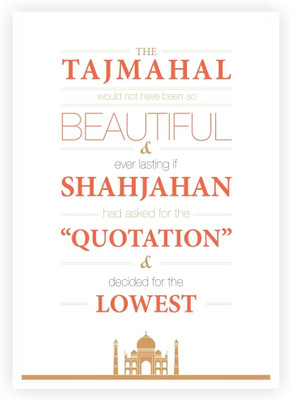 33% OFF on Taj Mahal Seventh Wonders of World Quotes Typography Print Poster Paper Print(16.5 inch X 11.5 inch) 33% OFF on Taj Mahal Seventh Wonders of World Quotes Typography Print Poster Paper Print(16.5 inch X 11.5 inch)