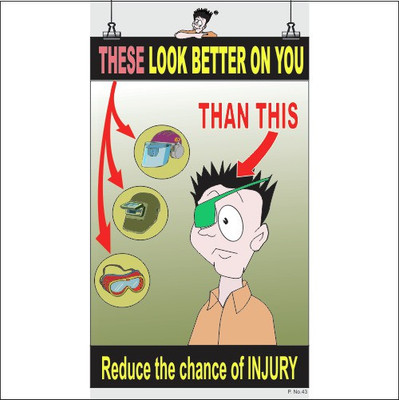 

Spooky Poster-Eye Protection Paper Print(26 inch X 14.22 inch)