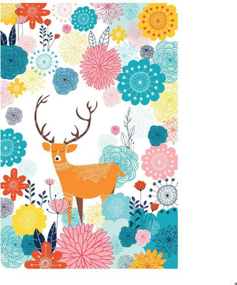 

Forest Deer White Fine Art Print(24 inch X 16 inch, Rolled)