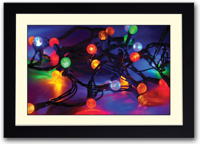 

Colorful Lights Fine Art Print(14 inch X 20 inch, Framed)