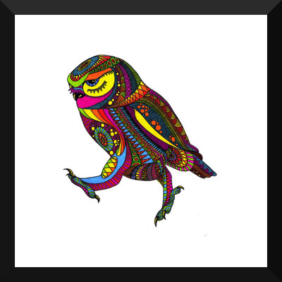 

Tallenge - Colorful Night Animal - Premium Quality A3 Size Framed Poster Paper Print(17 inch X 12 inch, Framed)