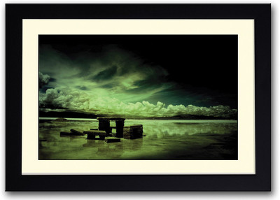 

Lake View Fine Art Print(14 inch X 20 inch, Framed)