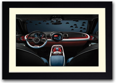 

Amazing Car Interiors Fine Art Print(14 inch X 20 inch, Framed)