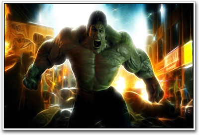 Hulk Paper Print(12 inch X 18 inch)