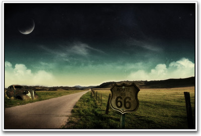 

Route 66 Paper Print(12 inch X 18 inch)
