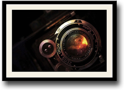 

Vintage camera lens Fine Art Print(10 inch X 14 inch, Framed)
