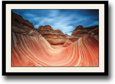 

Orange river bed Fine Art Print(10 inch X 14 inch, Framed)