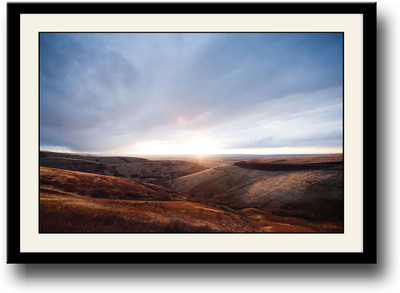 

Barren Fields Fine Art Print(10 inch X 14 inch, Framed)