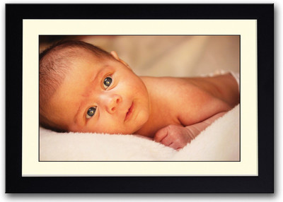 

Beautiful Eyes Baby Afp2501 Fine Art Print(14 inch X 20 inch, Framed)