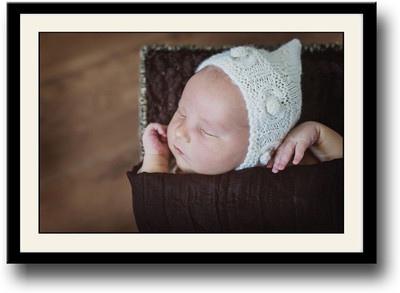 

Cute baby in book rack Fine Art Print(10 inch X 14 inch, Framed)