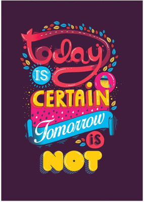 

Today is Certain Purple Fine Art Print(24 inch X 16 inch, Rolled)