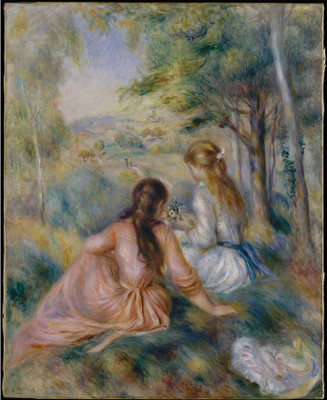 

Old Masters Collection - Meadow By Pierre-Auguste Renoir - Ready To Frame Rolled Digital Art Print On Photographic Paper(24 inch X 18 inch, Rolled)