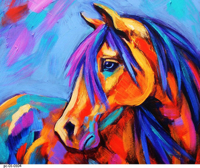 

Posterhouzz Poster -Side Horse 56 Fine Art Print(18 inch X 12 inch, Rolled)