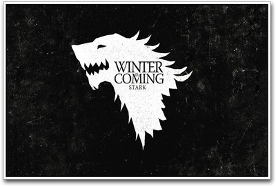 

Winter is Coming Stark stunning Paper Print(12 inch X 18 inch)