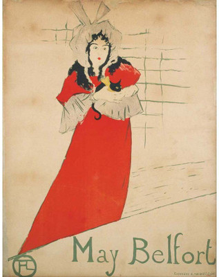 

Tallenge Modern Masters Collection - May Belfort by Henri de Toulouse-Lautrec - A3 Size Premium Quality Rolled Poster Paper Print(16.5 inch X 11.7 inch, Rolled)