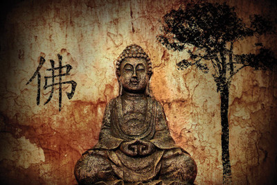

Praying Budha Photographic Paper(18 inch X 12 inch, Rolled)