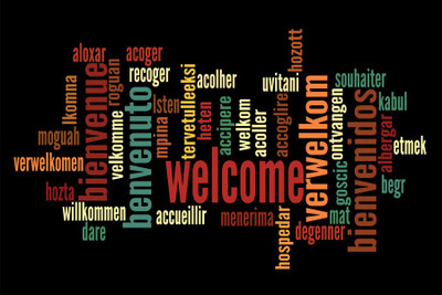 

TMS Welcome-Various Language Paper Print(12 inch X 18 inch, Rolled)