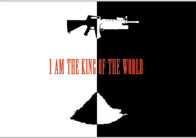 

Posterhouzz I Am The King Of World Paper Print(12 inch X 18 inch, Rolled)