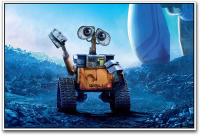 

Wall E says hello Paper Print(12 inch X 18 inch)