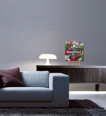 

Tallenge Christmas Collection - Christmas Greetings - Gallery Wrap Canvas Art(7 inch X 7 inch, Stretched)