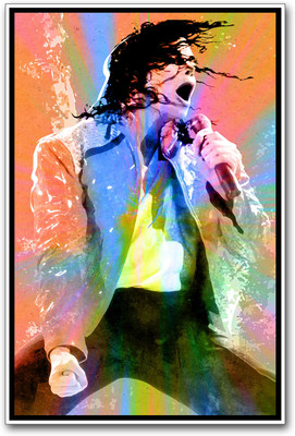 

Michael Jackson Music Paper Print(18 inch X 12 inch)