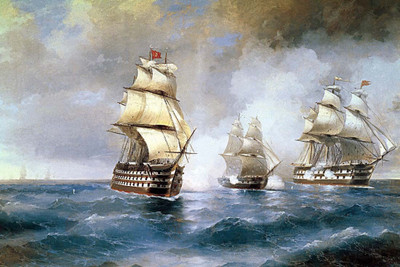 

Ships Sailing On The Sea Paper Print(12 inch X 18 inch, Rolled)