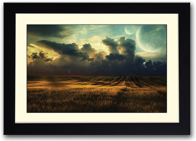 

Farm View Fine Art Print(14 inch X 20 inch, Framed)