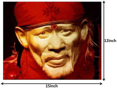 

Shirdi Sai Paper Print(12 inch X 15 inch, Rolled)