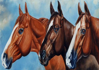 46% OFF on Horses Paper Print(17 inch X 12 inch, Rolled) 46% OFF on Horses Paper Print(17 inch X 12 inch, Rolled)