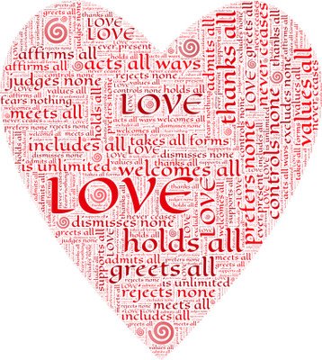 

Love Expressions - Red Heart Paper Print(18 inch X 12 inch)