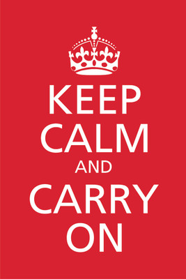 40% OFF on Keep Calm and Carry On Paper Print(18 inch X 12 inch, Rolled) 40% OFF on Keep Calm and Carry On Paper Print(18 inch X 12 inch, Rolled)