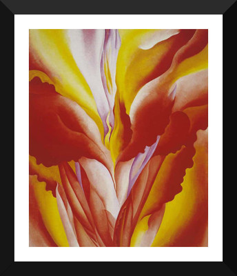 

Tallenge Modern Masters Collection - Red Canna By Georgia O'Keeffe - Premium Quality A3 Size Framed Poster Paper Print(17 inch X 12 inch, Framed)