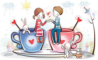 

Coffee Love - Medium Size Ready To Frame Rolled Digital Art Print On Photographic Paper(24 inch X 18 inch, Rolled)