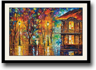 

Amazing Painting art Fine Art Print(10 inch X 14 inch, Framed)