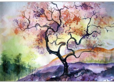 

Posterhouzz Amazing Tree Painting Paper Print(12 inch X 18 inch, Rolled)